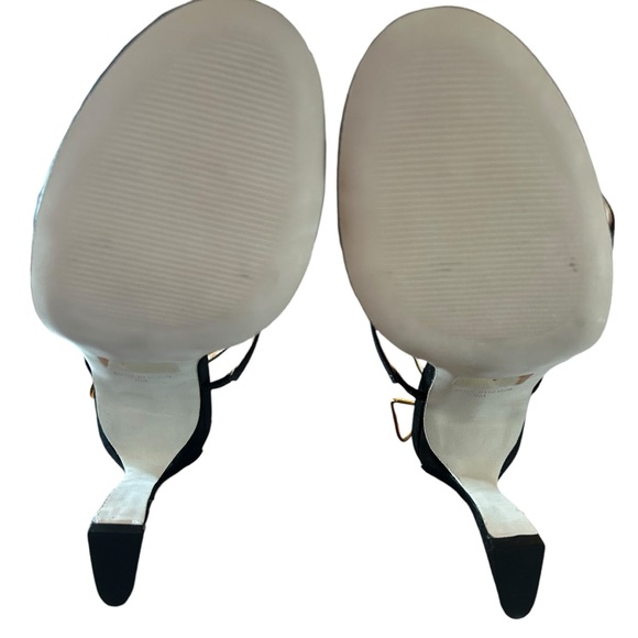 Aqua Jenni Ankle Strap Strappy Flared Heels NEW Size 9.5 - Picture 10 of 11